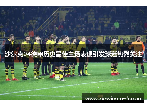 沙尔克04德甲历史最佳主场表现引发球迷热烈关注